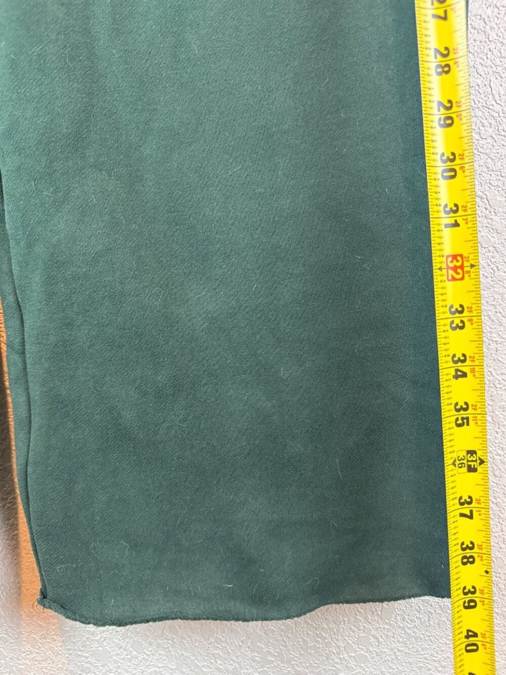 Aritzia Sweatfleece Mega Fit Wide Leg Sweatpants Green Womens Medium Casual - Picture 6 of 11